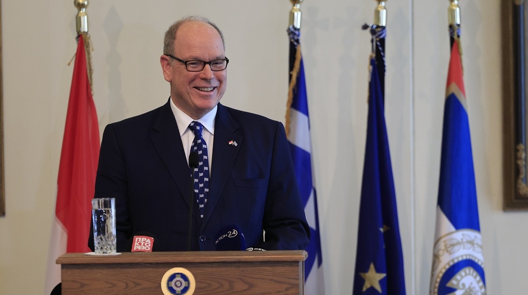 Στην Αθήνα ο πρίγκιπας Αλβέρτος του Μονακό - Η συνάντηση με Τασούλα, Μητσοτάκη και η απονομή Δούκα