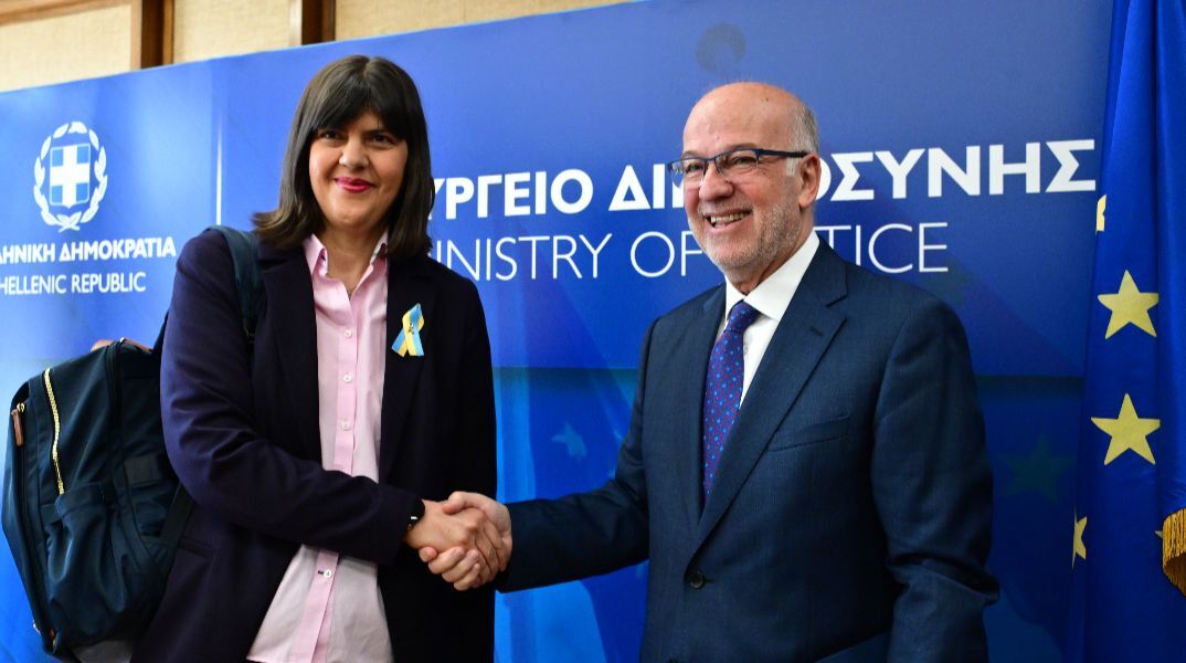 Στο υπουργείο Δικαιοσύνης η Λάουρα Κοβέσι - Σε εξέλιξη συνάντηση με τον Φλωρίδη