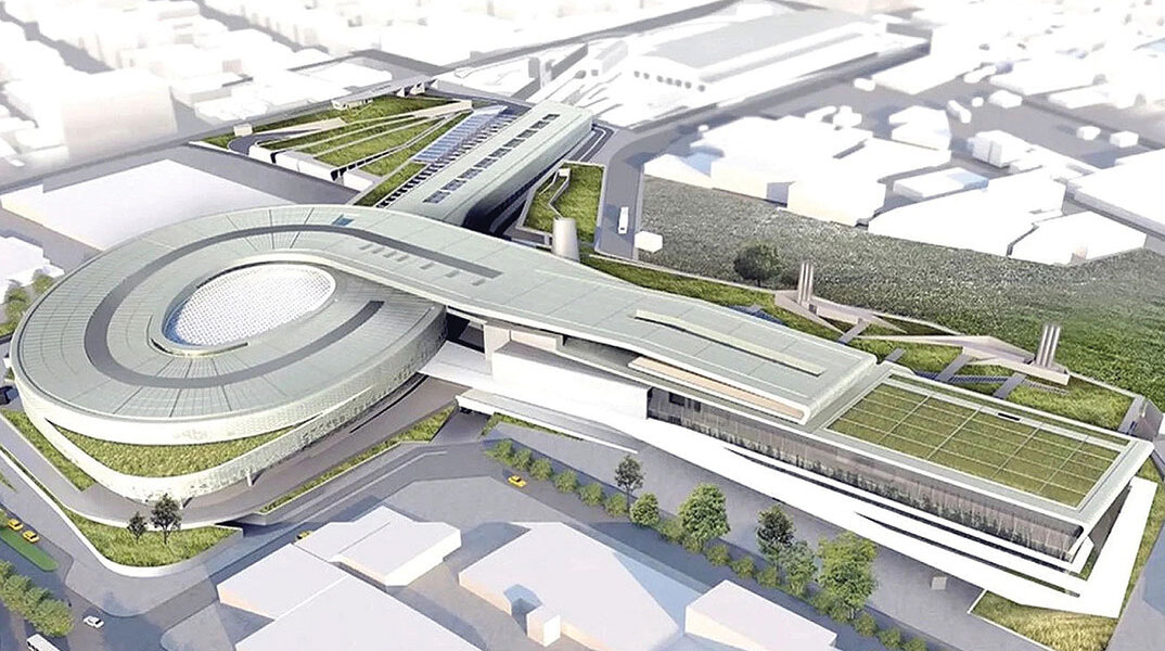 Ο νέος Κεντρικός Σταθμός Υπεραστικών Λεωφορείων στον Ελαιώνα