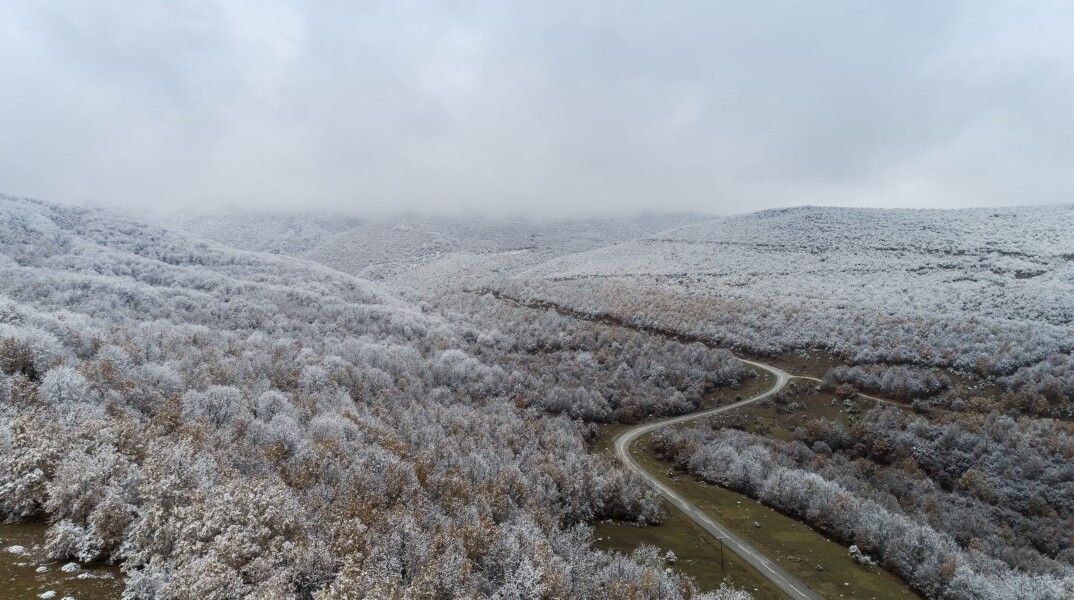 Χιόνια στο Σέλι Ημαθίας