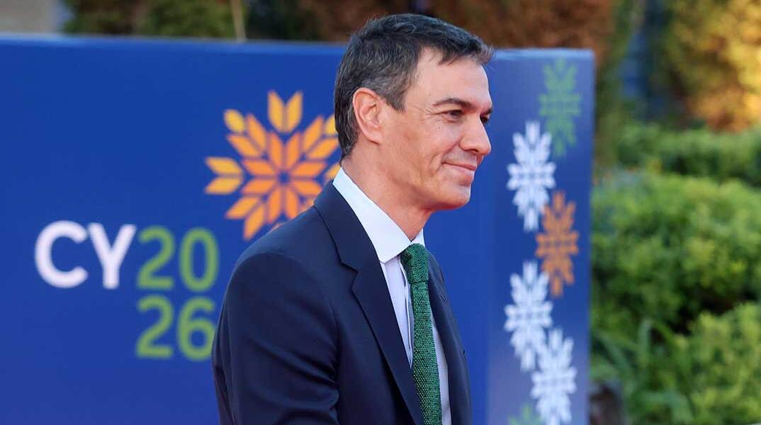 Ο Πέδρο Σάντσεθ στην άτυπη Σύνοδο Κορυφής της ΕΕ στην Αγία Νάπα της Κύπρου