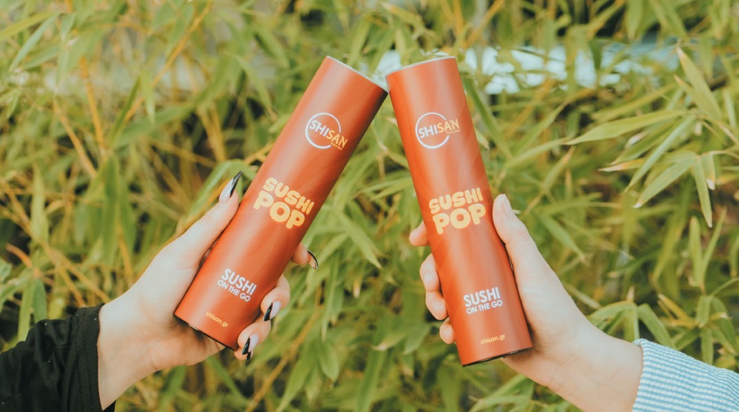 Shisan Sushi Bar: Από το scroll στο sushi pop