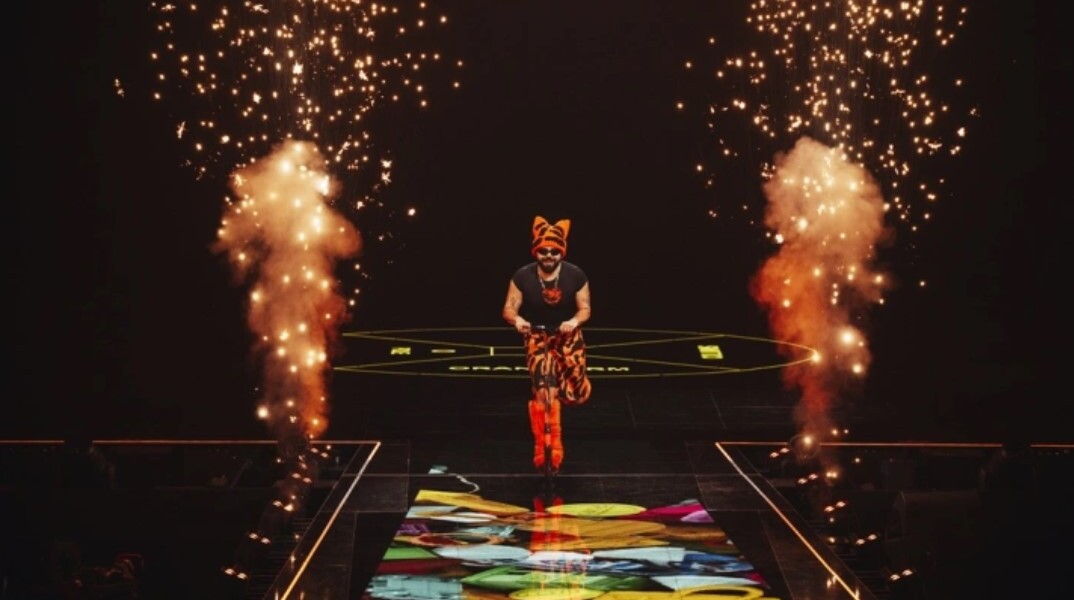 Eurovision 2026, ο Ακύλας ερμηνεύει το τραγούδι «Ferto» σε πρόβα στη Βιέννη