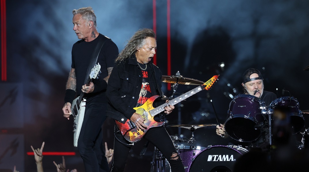 Metallica: Ο χάρτης της συναυλίας τους στην Αθήνα