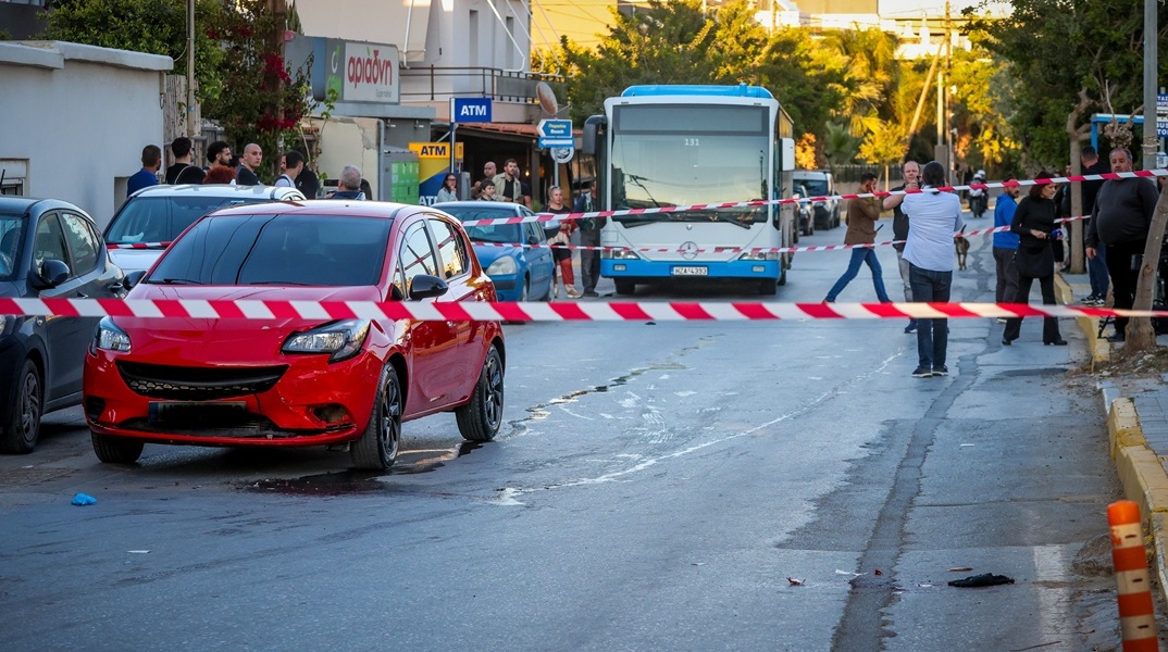 Στιγμιότυπο από το σημείο της δολοφονίας του 20χρονου