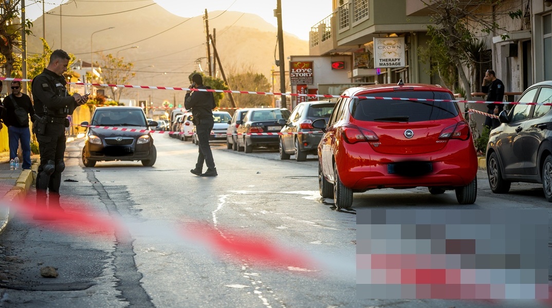 Το σημείο της δολοφονίας του 21χρονου Νικήτα στην Κρήτη