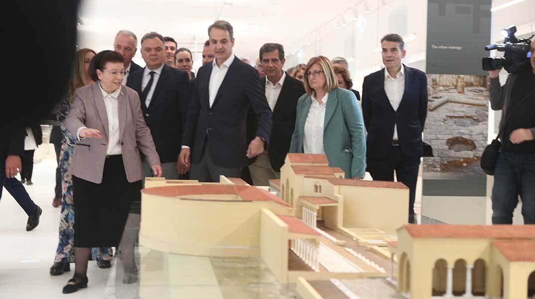 Επίσκεψη Κυριάκου Μητσοτάκη στο Μουσείο «Θεσσαλονικέων Μητρόπολις»