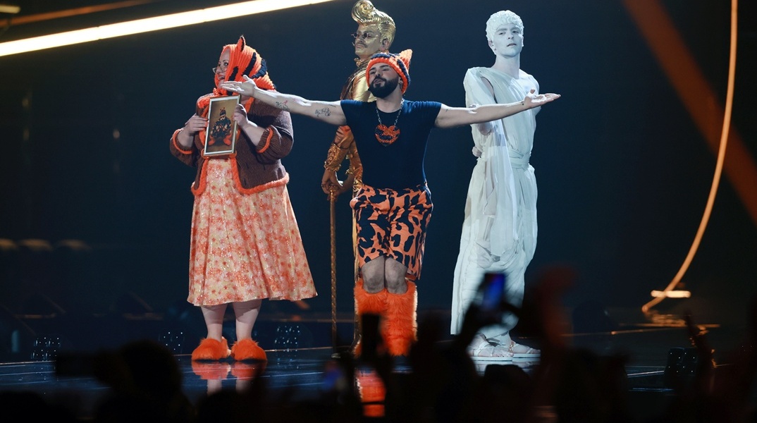 Ο Akylas στη σκηνή της Eurovision 