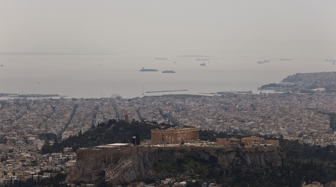 Αφρικανική σκόνη πάνω από την Αττική