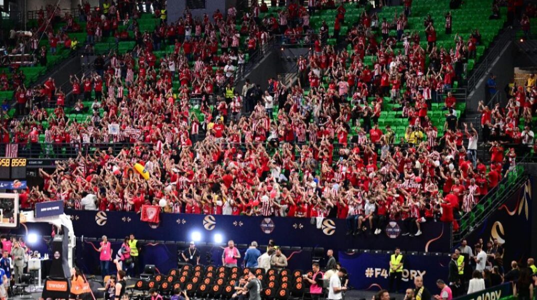 Final Four 2026: Κοκκινίζει το T-Center - Αναφορές και για 10.000 φιλάθλους του Ολυμπιακού