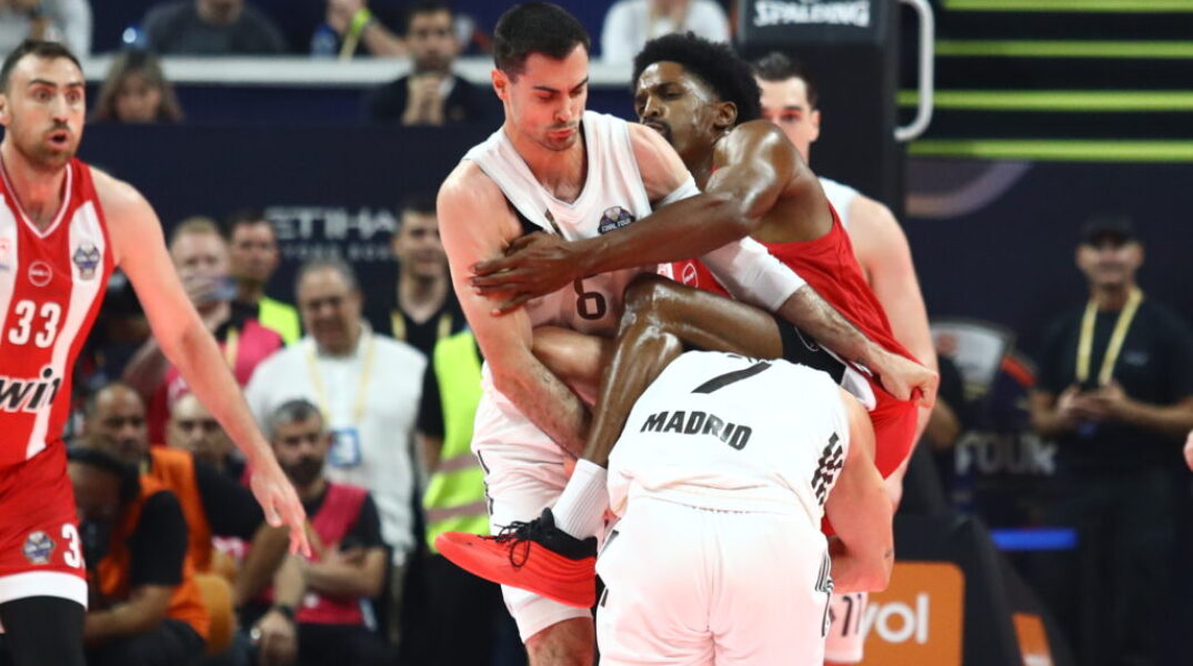 Final Four 2026 | Ολυμπιακός – Ρεάλ Μαδρίτης: Η στιγμή της σύρραξης ΜακΚίσικ και Καμπάτσο 