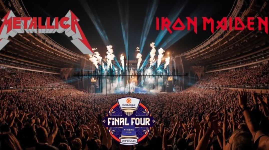 ΟΑΚΑ: Metallica, Iron Maiden ή Final Four της EuroLeague; Ποιοι αναδείχτηκαν «πρωταθλητές» της δόνησης