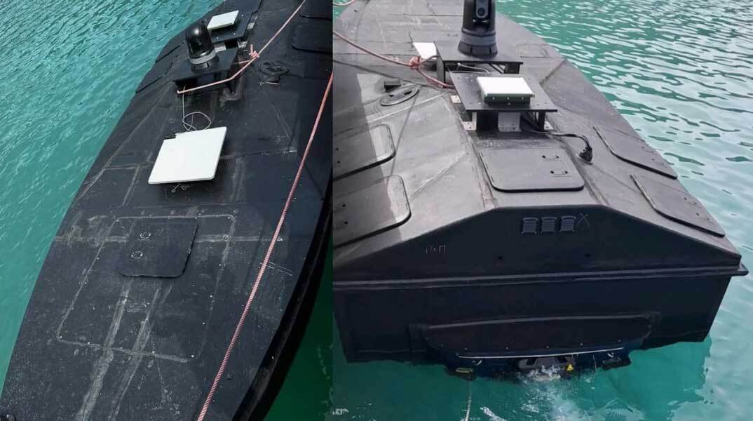 Το ουκρανικό drone στη Λευκάδα