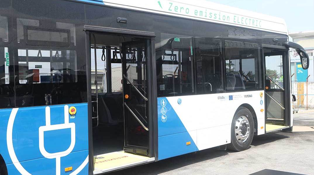 Ηλεκτρικό λεωφορείο στη Θεσσαλονίκη