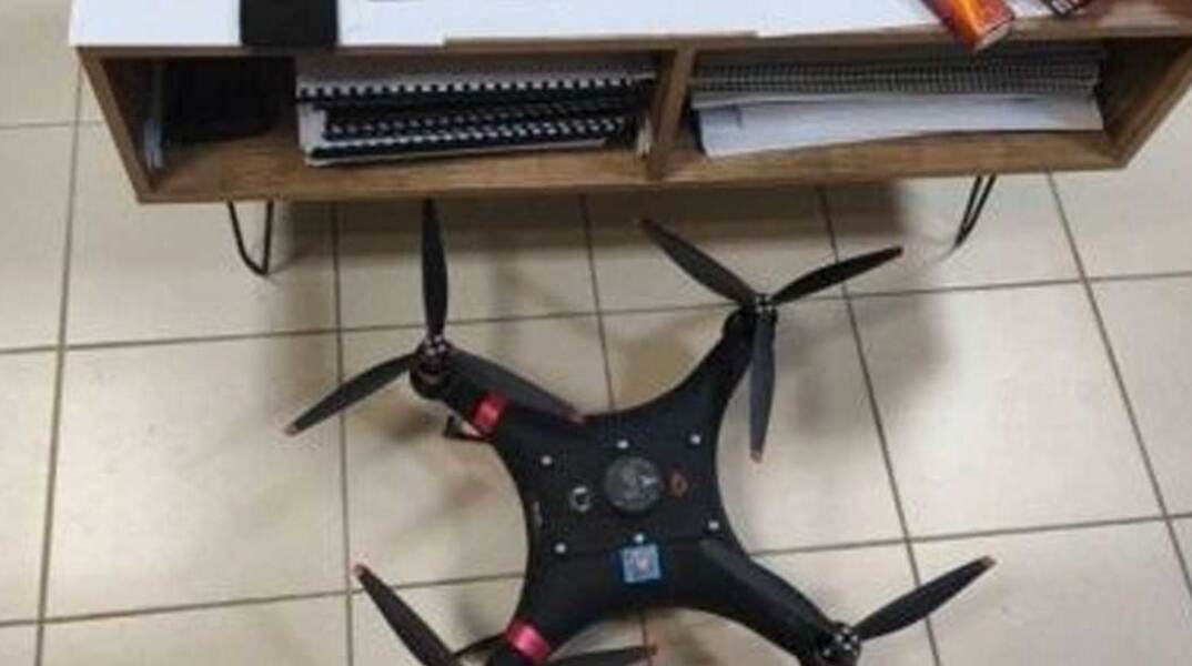 Το drone στα Χανιά που μετέφερε τα σύνεργα απόδρασης από τις φυλακές