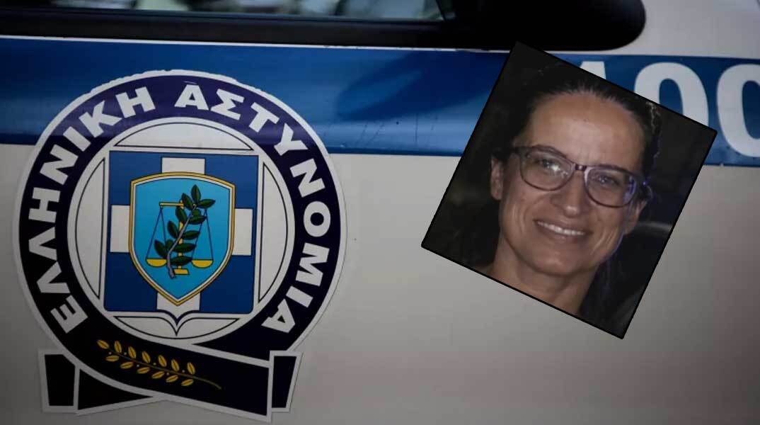 Περιπολικό της Αστυνομίας - Ένθετη η Σταυρούλα Λεβεντάκη, η 45χρονη που αγνοείται στα Χανιά