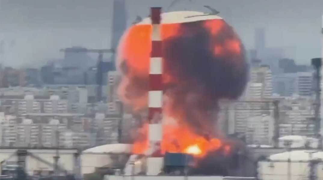 Έκρηξη σε δεξαμενή πετρελαίου στη Μόσχα