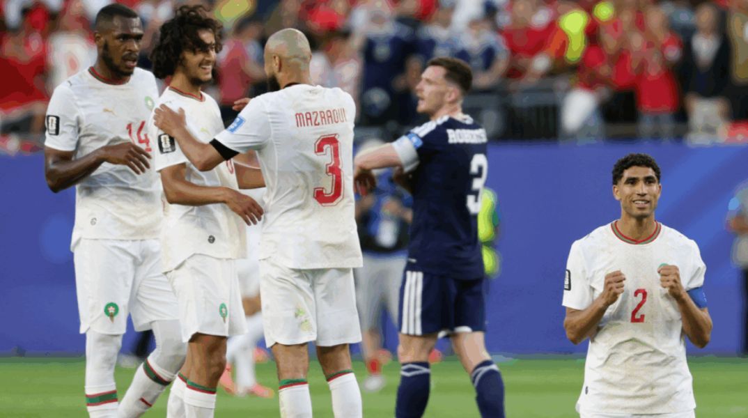 Μουντιάλ 2026: Μεγάλο βήμα για τους «32» έκανε το Μαρόκο φτάνοντας τους 4 βαθμούς, αφήνοντας τη Σκωτία σε δύσκολη θέση μετά από ένα δραματικό ματς 100 λεπτών.