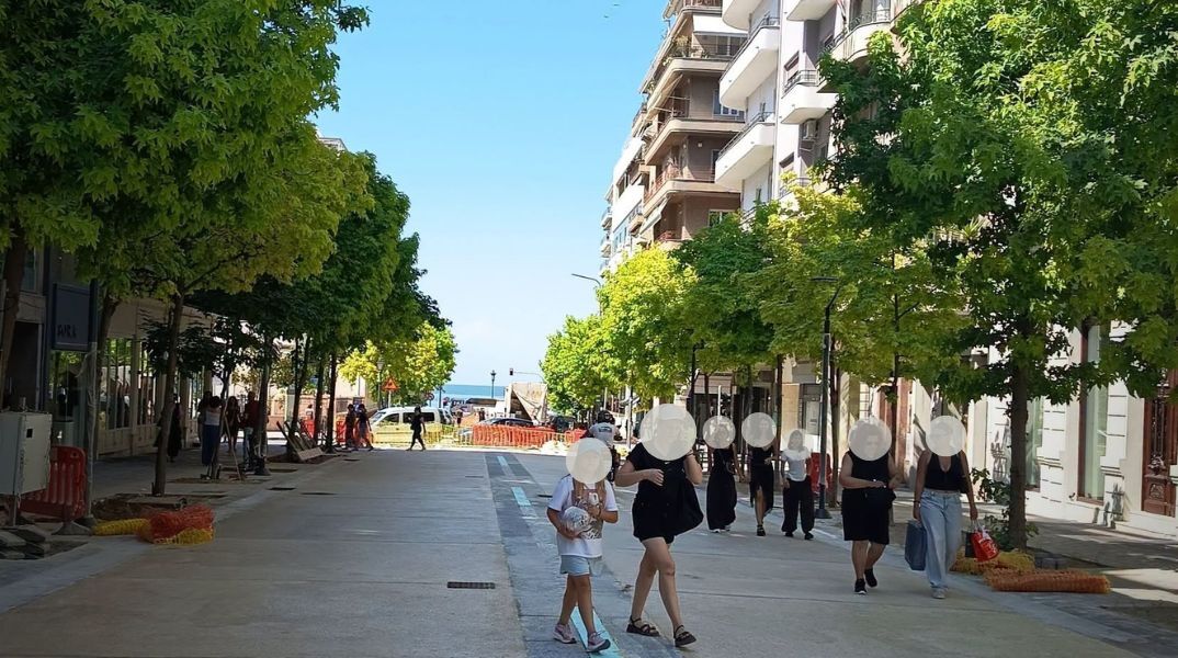 Παραδόθηκε το νέο τμήμα της πεζοδρομημένης Αγίας Σοφίας στη Θεσσαλονίκη - Συνεχίζονται οι εργασίες προς Λ. Νίκης και η διαμόρφωση της πλατείας Μητρόπολης