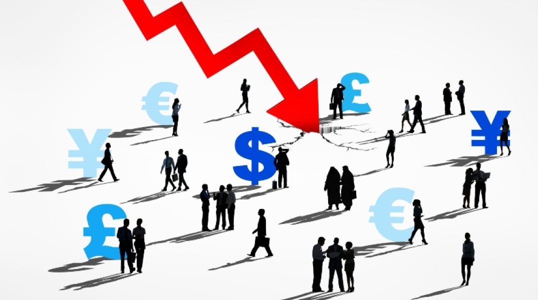 economic collapse illustration