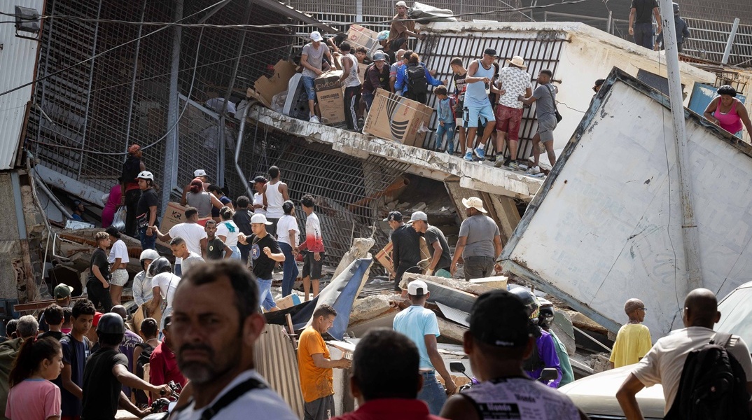Έρευνες στα συντρίμμια μετά τον διπλό σεισμό στη Βενεζουέλα