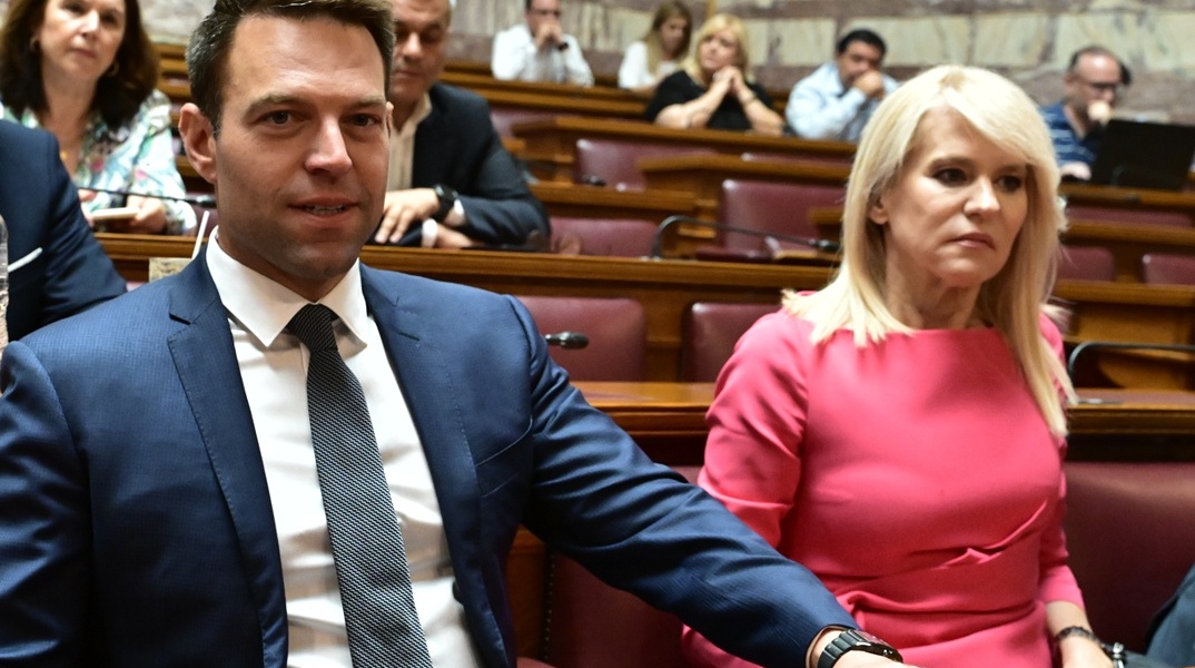 Στέφανος Κασσελάκης και Θεοδώρα Τζάκρη