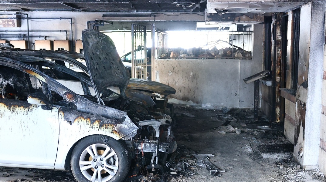 Στιγμιότυπο από το σημείο της δολοφονικής επίθεσης στη Θεσσαλονίκη