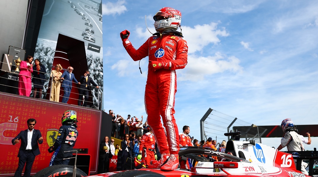 Grand Prix Silverstone: Ο «πρίγκιπας» Λεκλέρ επικρατεί μέσα στο χάος του αγώνα 