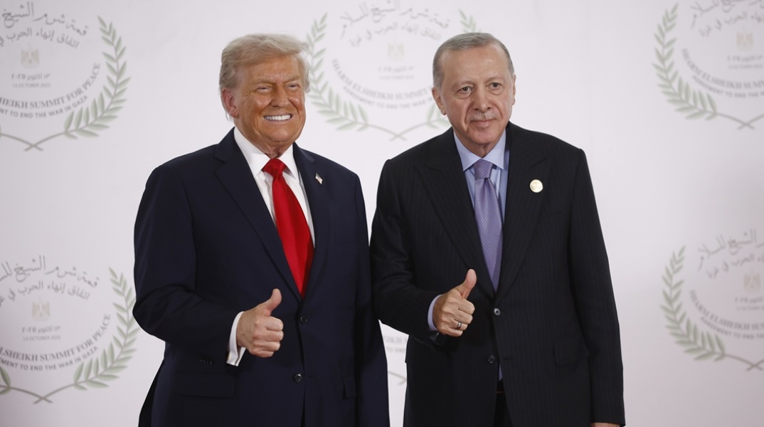 Ντόναλντ Τραμπ και Ρετζέπ Ταγίπ Ερντογάν