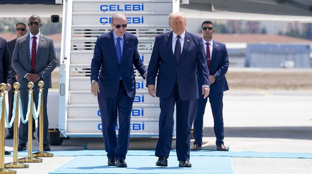 Ντόναλντ Τραμπ και Ρετζέπ Ταγίπ Ερντογάν
