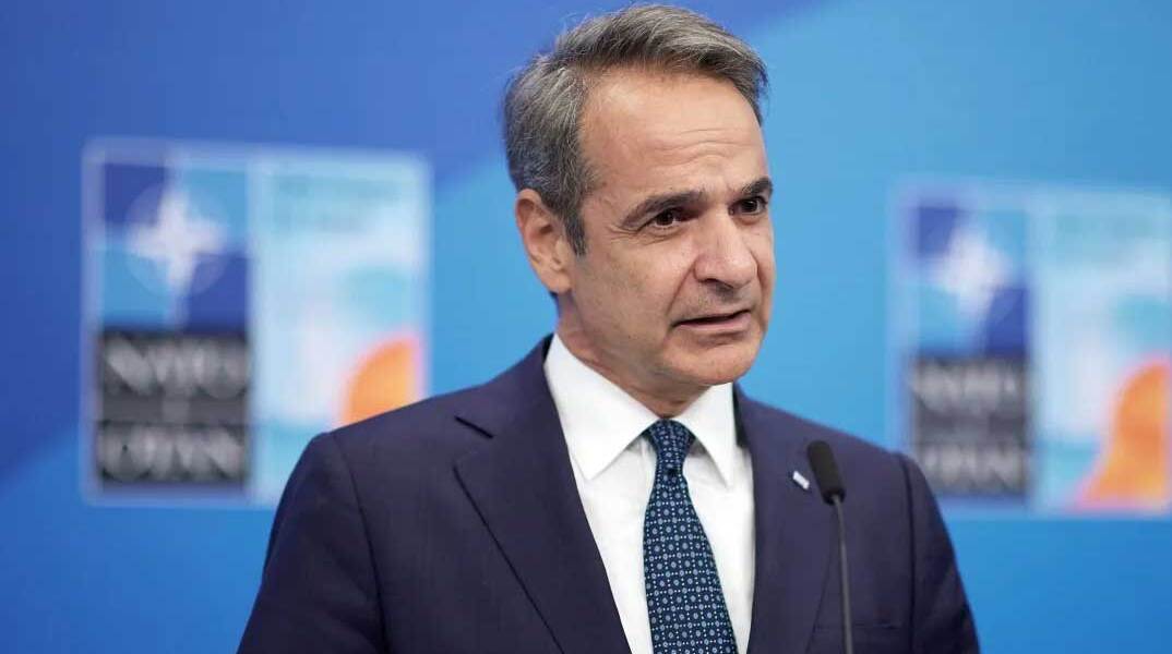 Ο πρωθυπουργός Κυριάκος Μητσοτάκης στη Σύνοδο του ΝΑΤΟ