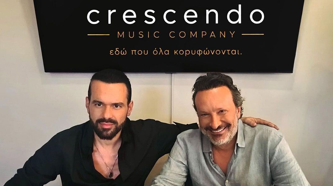 Ο Γιώργος Αρσενάκος, co-founder και CEO της Panik Entertainment Group, και ο Διονύσης Παναγιωτάκης, founder και CEO της DP Group