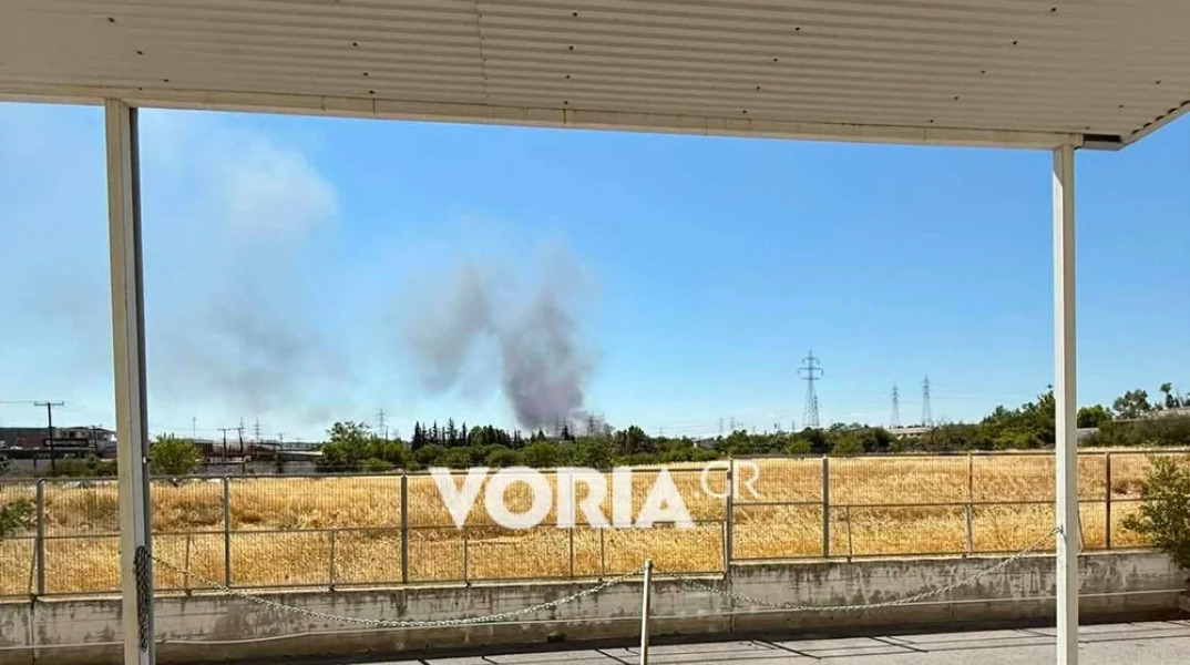 Χωρίς ενεργό μέτωπο η φωτιά στα Διαβατά Θεσσαλονίκης
