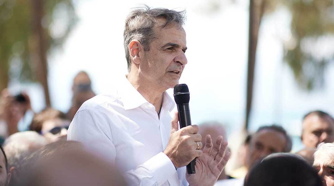 Επίσκεψη Μητσοτάκη στην Εύβοια