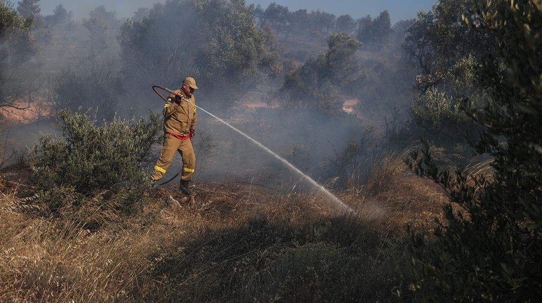Πολύ υψηλός κίνδυνος πυρκαγιάς το Σάββατο στην Κρήτη