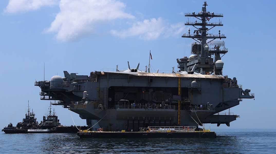 Το αμερικανικό αεροπλανοφόρο «Nimitz»