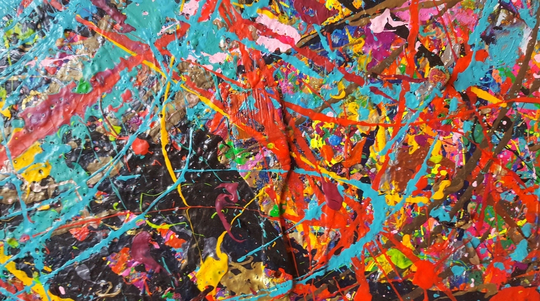 Splash painting