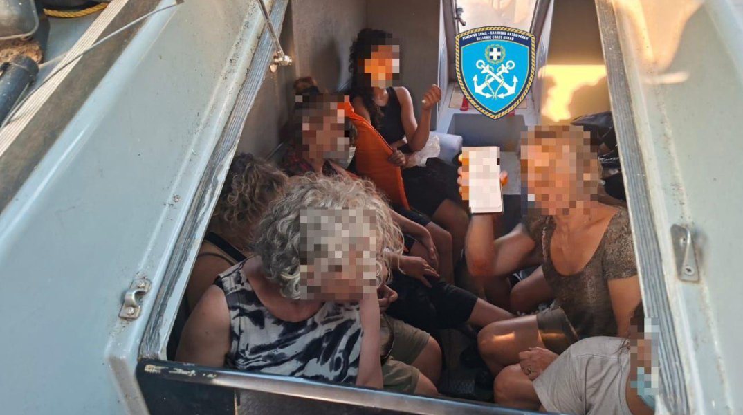 Φωτιά στο Ρέθυμνο: Το Λιμενικό απεγκλώβισε 29 άτομα διά θαλάσσης
