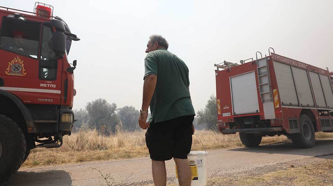 Φωτιά στη Δυτική Αττική