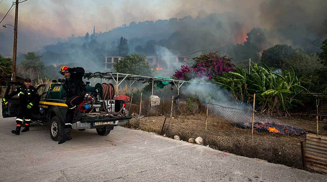 Φωτιά στην Κεφαλονιά
