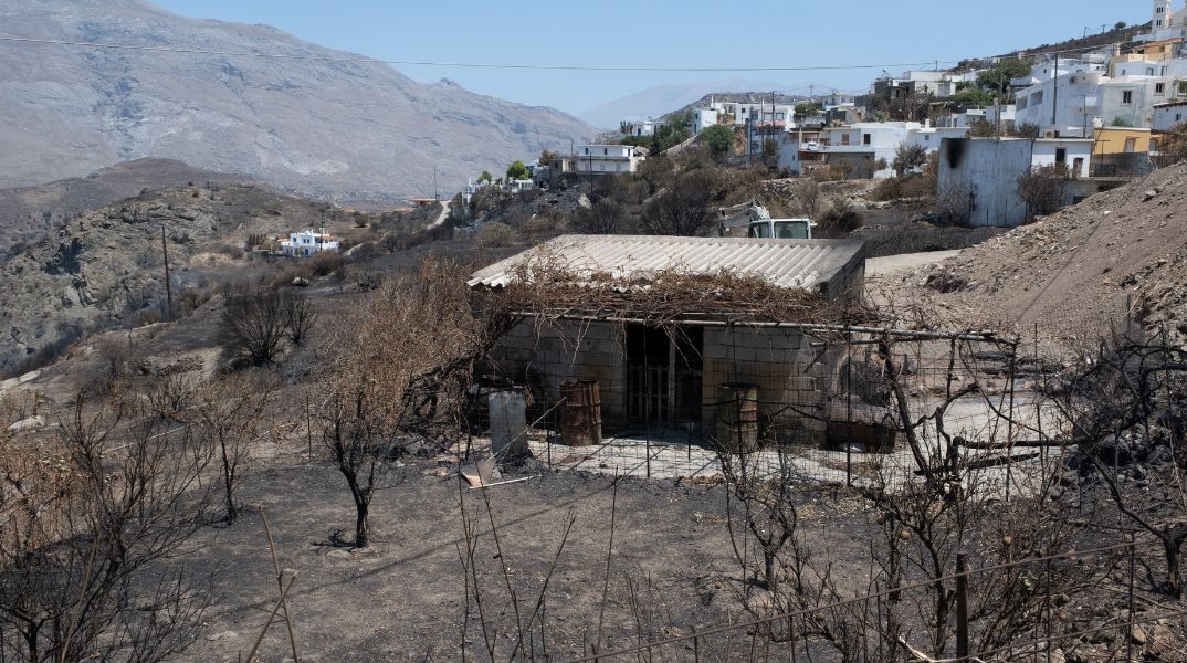 Στον Δήμο Αγίου Βασιλείου στο Ρέθυμνο ξεκίνησαν οι αυτοψίες για την ταχεία καταγραφή των ζημιών από την καταστροφική πυρκαγιά.