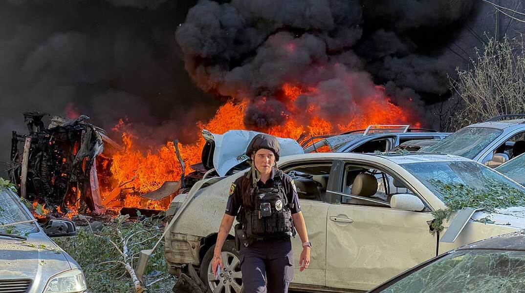 Ρωσική επίθεση με πυραύλους στη Ζαπορίζια της Ουκρανίας