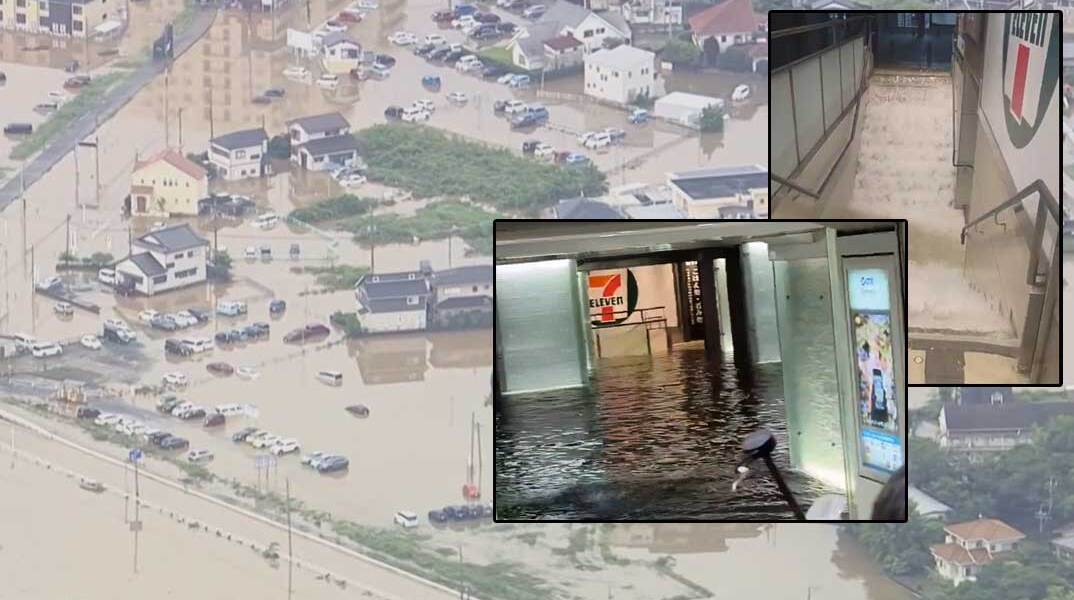 Πλημμύρες στην Ιαπωνία