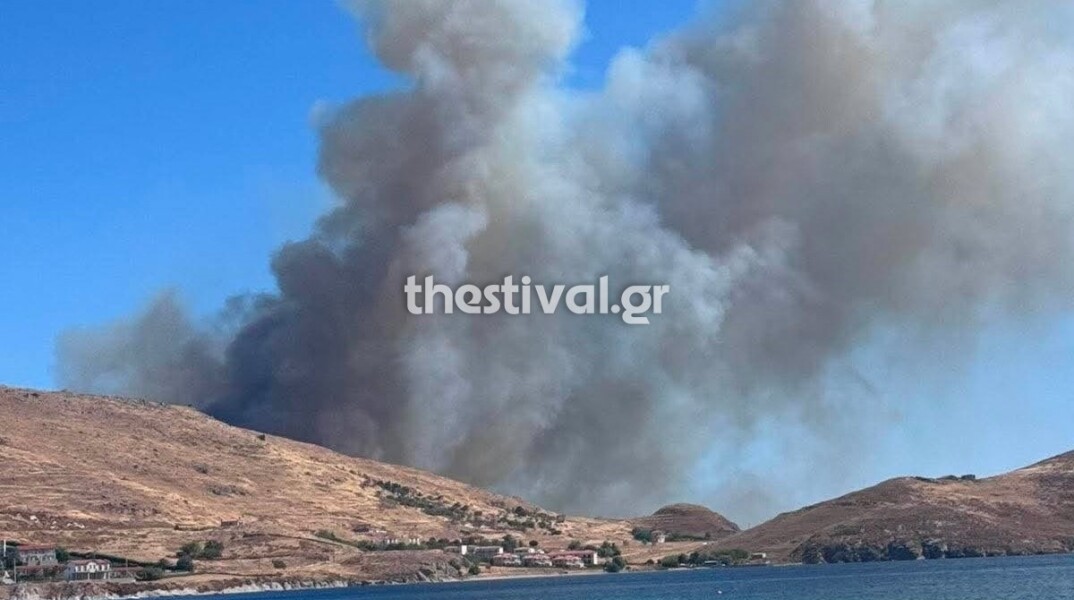 Συνελήφθη ο αντιδήμαρχος Περιβάλλοντος για τη φωτιά στη Λήμνο 