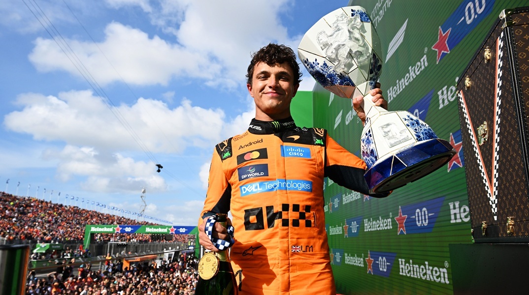 Grand Prix Zandvoort: Ατύχημα για τον Φερστάπεν