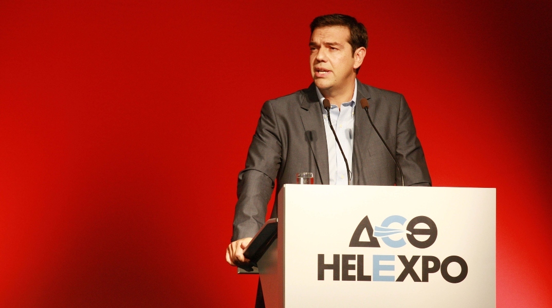 Ο Αλέξης Τσίπρας στη ΔΕΘ 2014 © ΚΩΝΣΤΑΝΤΙΝΙΔΗΣ ΓΙΩΡΓΟΣ / MOTION TEAM/ EUROKINISSI