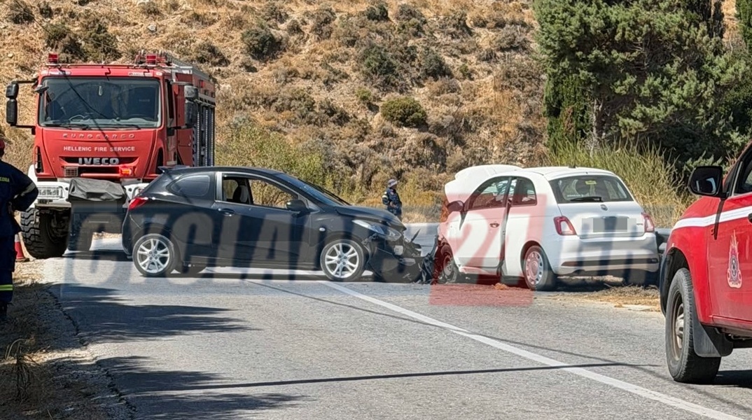 Τροχαίο δυστύχημα στη Νάξο