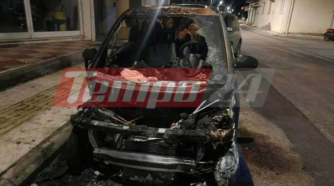 Εμπρησμός αυτοκινήτου στην Πάτρα