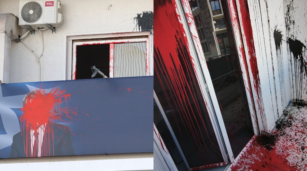 ΝΔ: Τρεις επιθέσεις σε ένα 24ωρο με στόχο τα γραφεία Παπαθανάση, Λοβέρδου και την Τ.Ο. της Κυψέλης