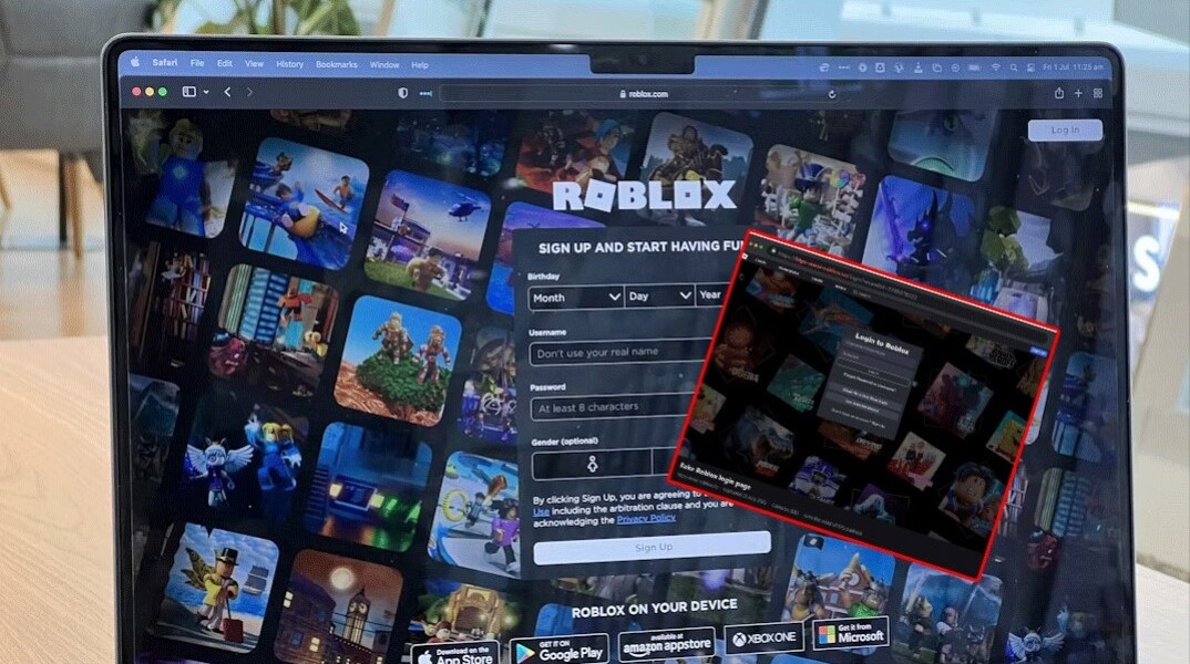 Απάτη με δωρεάν Robux στο Roblox